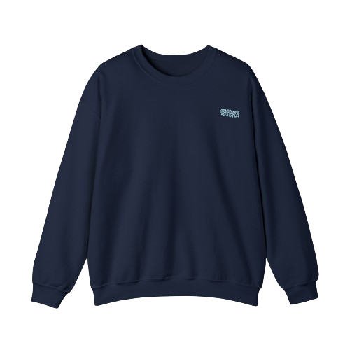 STARGAZE LOGO CREWNECK NAVY