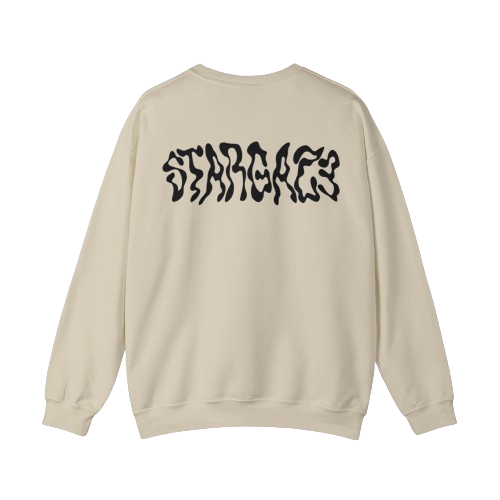 STARGAZE LOGO CREWNECK SAND