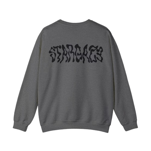 STARGAZE LOGO CREWNECK GRAPHITE HEATHER