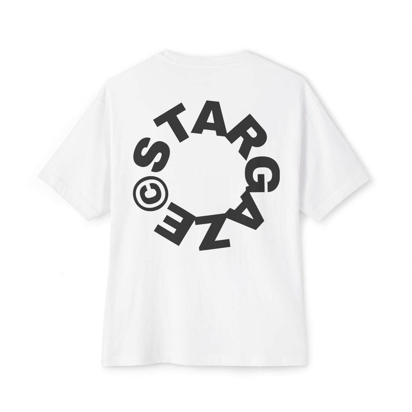 STARGAZE WHITE SOLAR OVERSIZED TEE