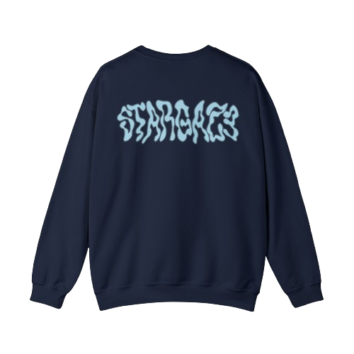 STARGAZE LOGO CREWNECK NAVY