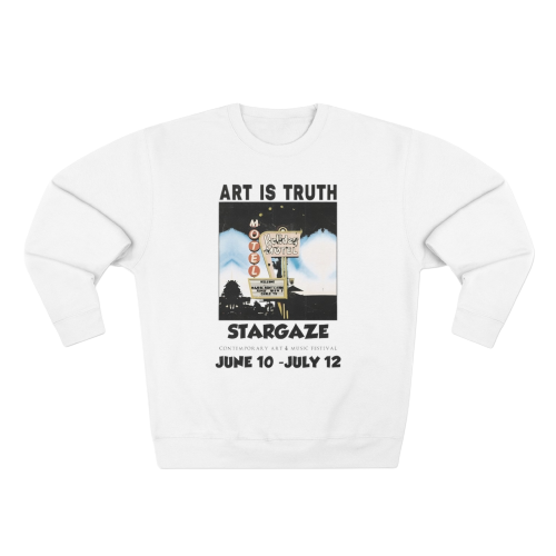 STARGAZE ART IS TRUTH SWEATSHIRT