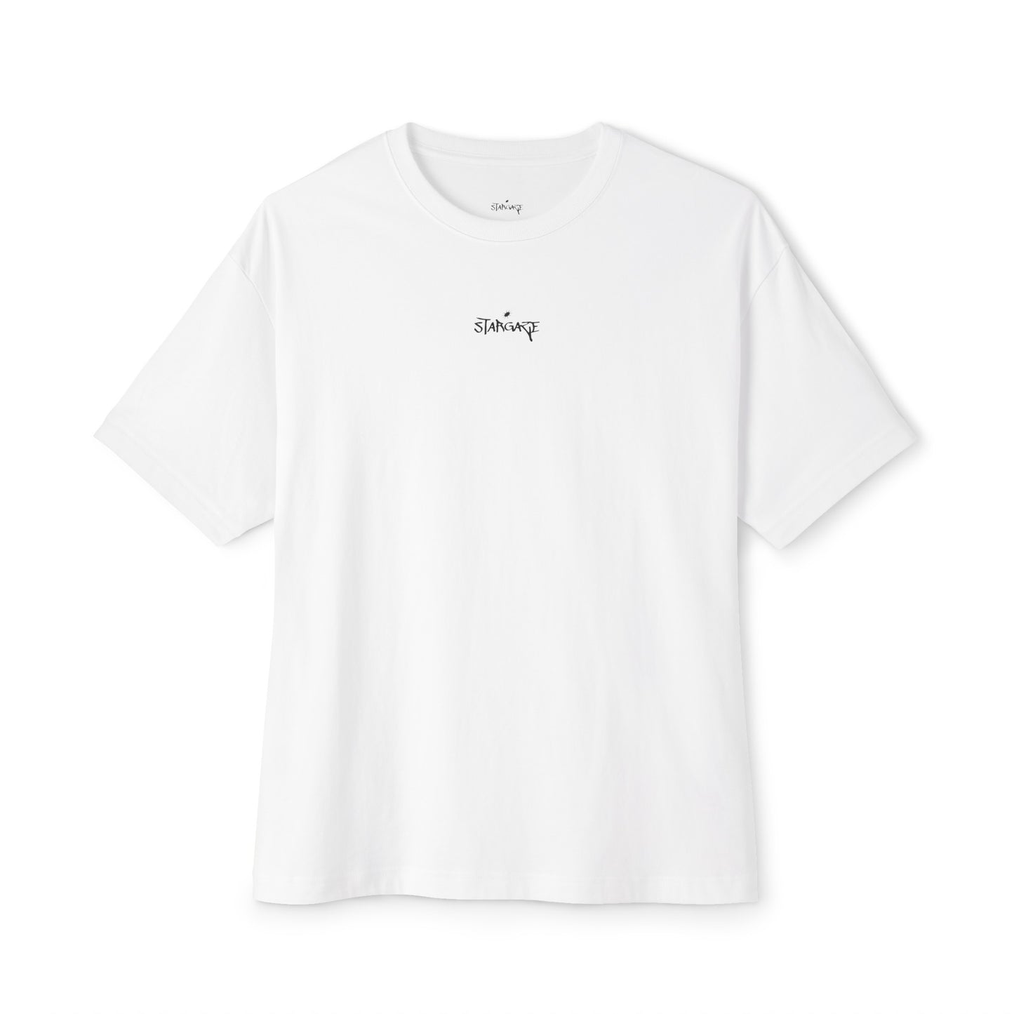 STARGAZE NARCISSIST WHITE OVERSIZED TEE