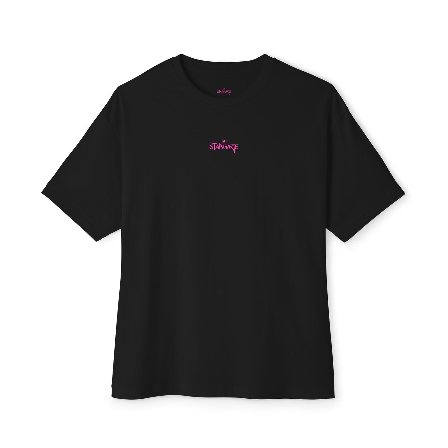 STARGAZE INVERSE A TRIP TO SATURN PINK OVERSIZED TEE