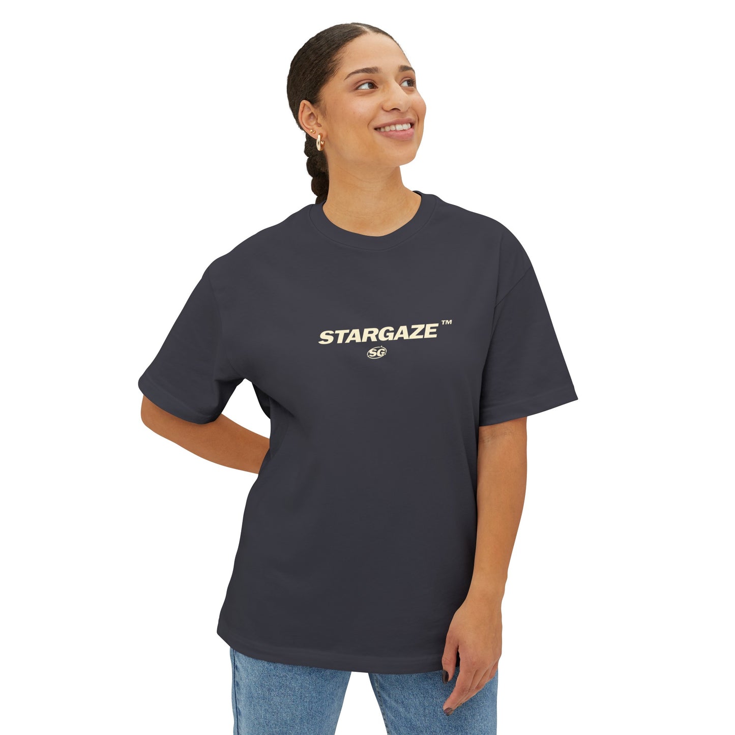 STARGAZE NAVY SG OVERSIZED TEE