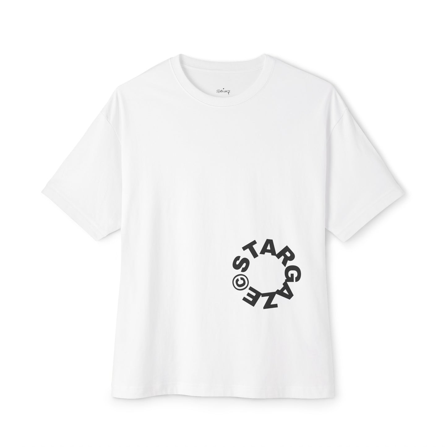 STARGAZE WHITE SOLAR OVERSIZED TEE