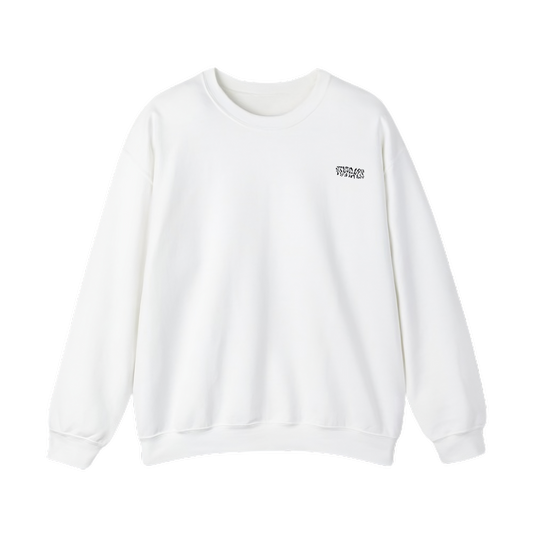 STARGAZE LOGO CREWNECK WHITE