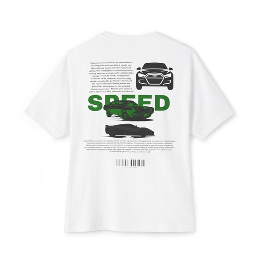 STARGAZE WHITE SPEED OVERSIZED TEE