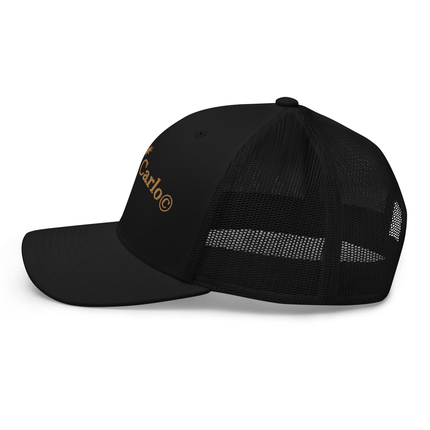 STARGAZE MONTE CARLO EMBROIDERED BLACK CAP