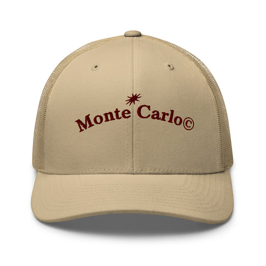 STARAGAZE MONTE CARLO EMBROIDERED KHAKI CAP