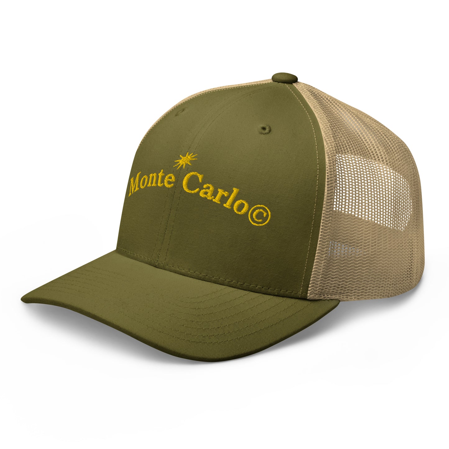 STARGAZE MONTE CARLO EMBROIDERED MOSS CAP