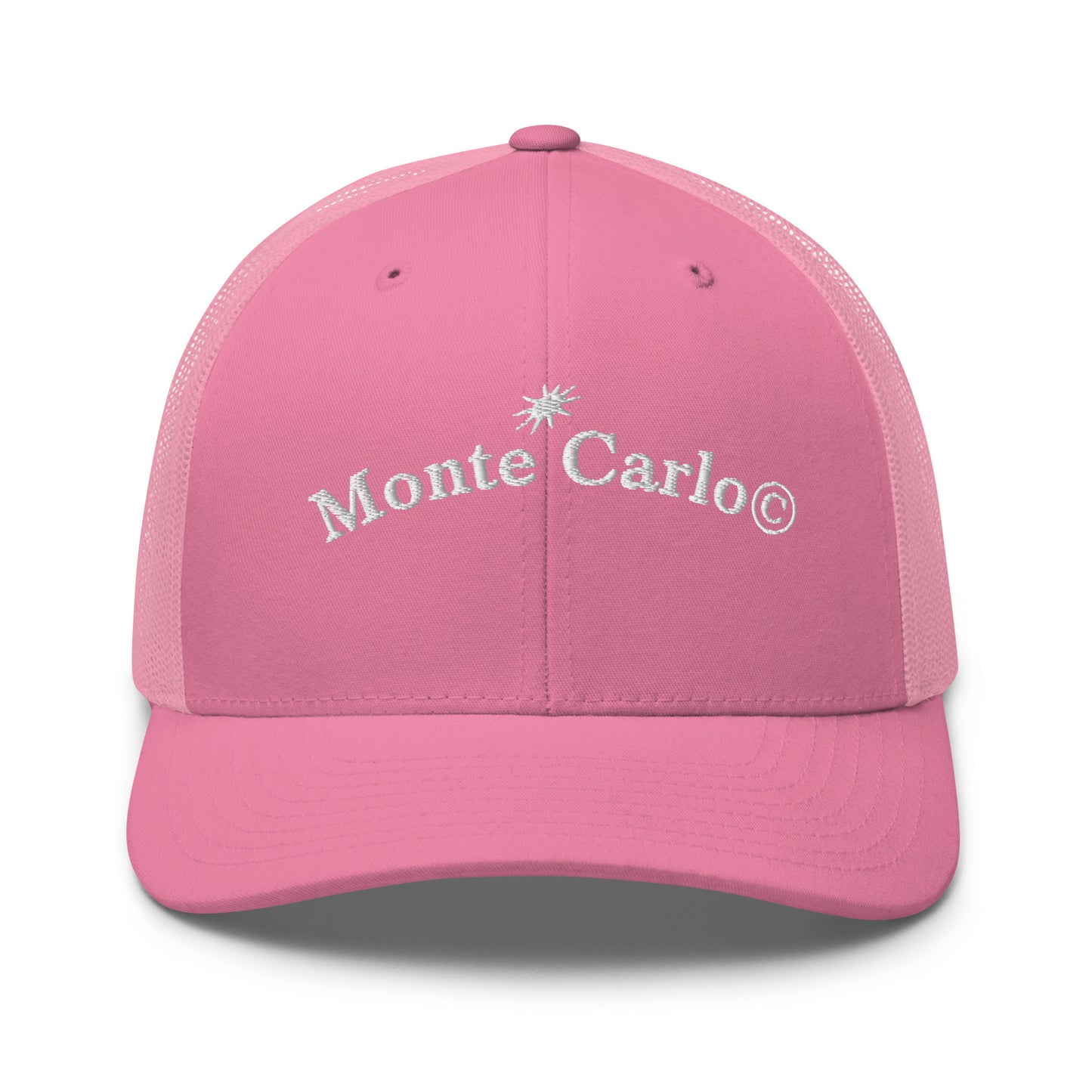 STARGAZE MONTE CARLO EMBROIDERED PINK CAP