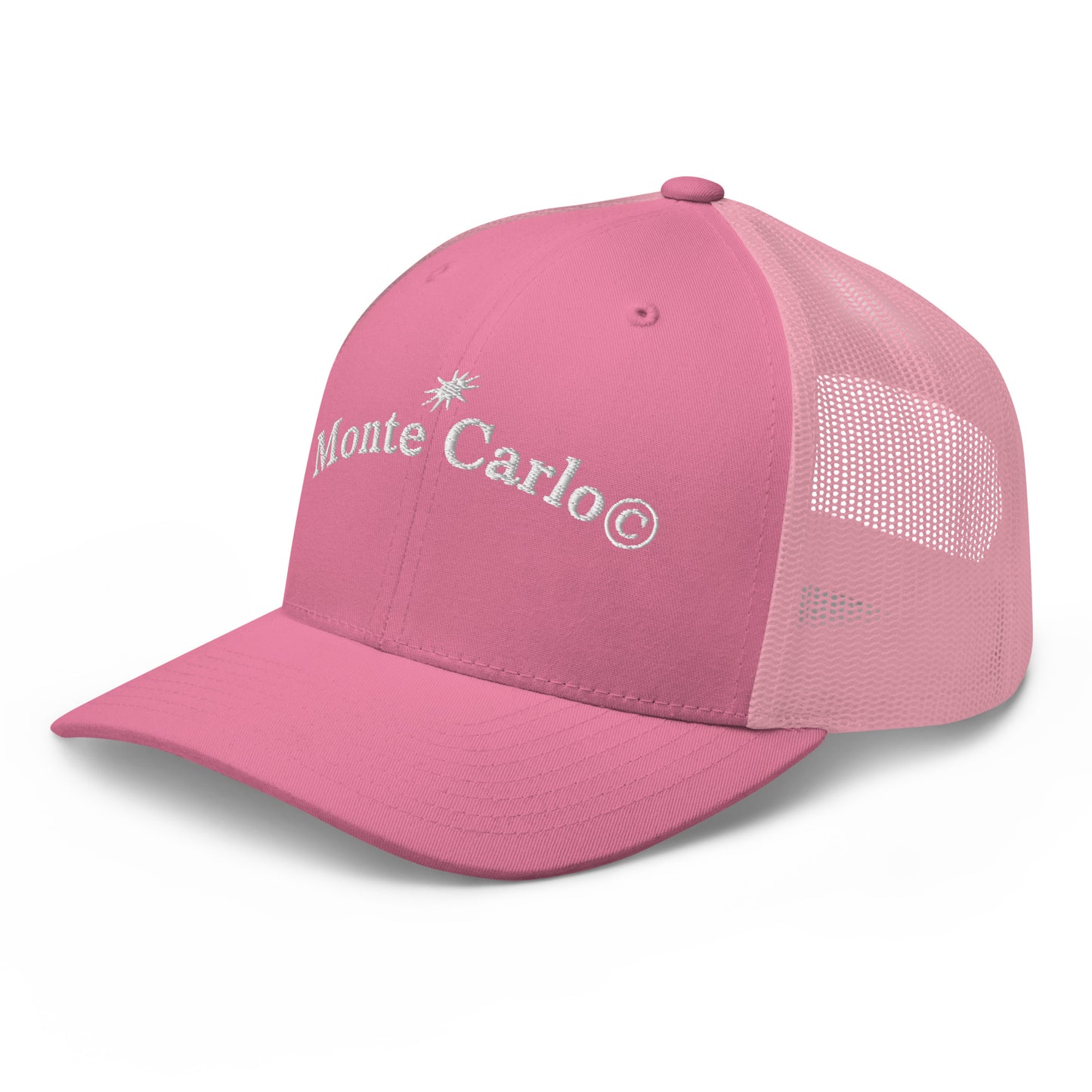 STARGAZE MONTE CARLO EMBROIDERED PINK CAP