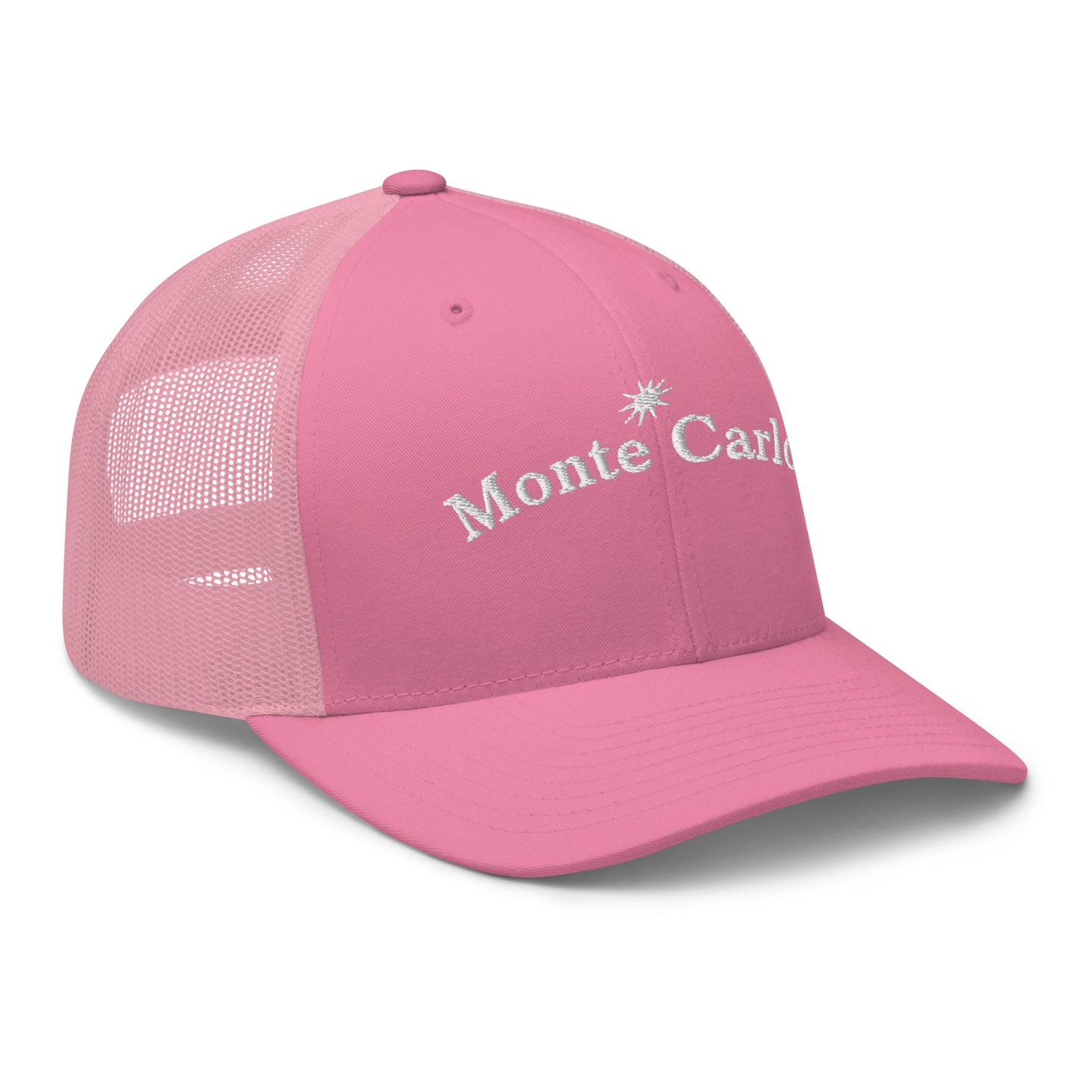 STARGAZE MONTE CARLO EMBROIDERED PINK CAP