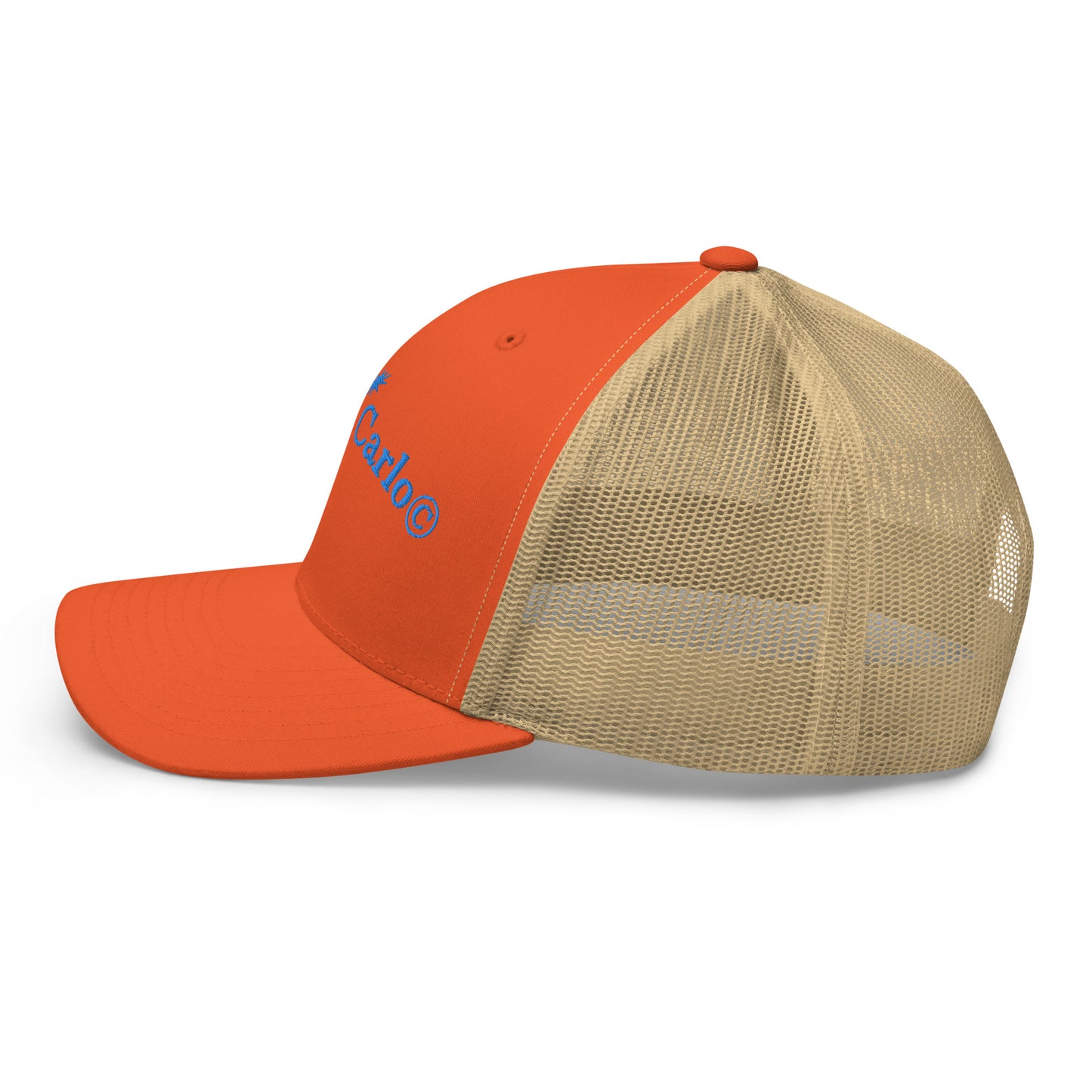 STARGAZE MONTE CARLO EMBROIDERED ORANGE CAP