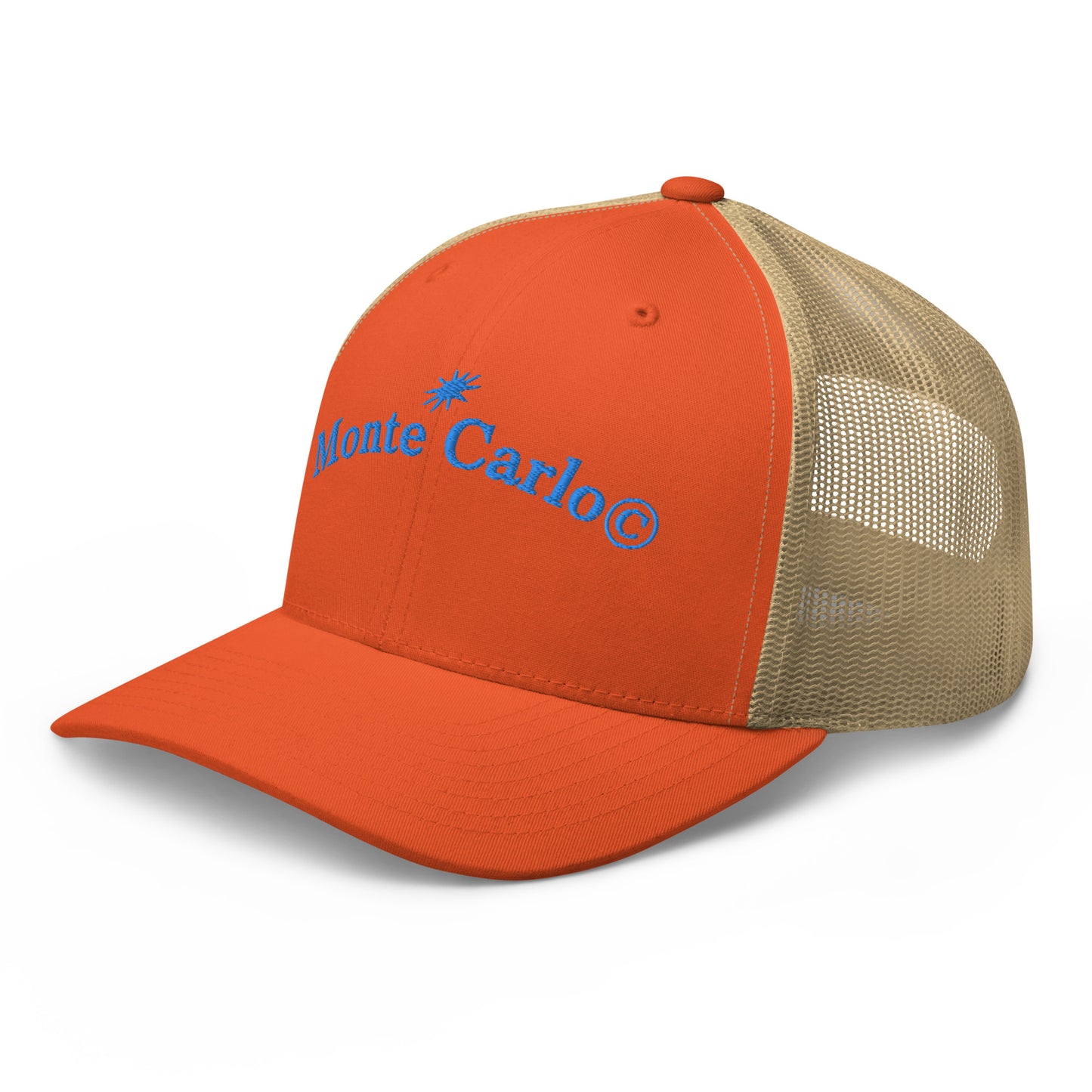 STARGAZE MONTE CARLO EMBROIDERED ORANGE CAP