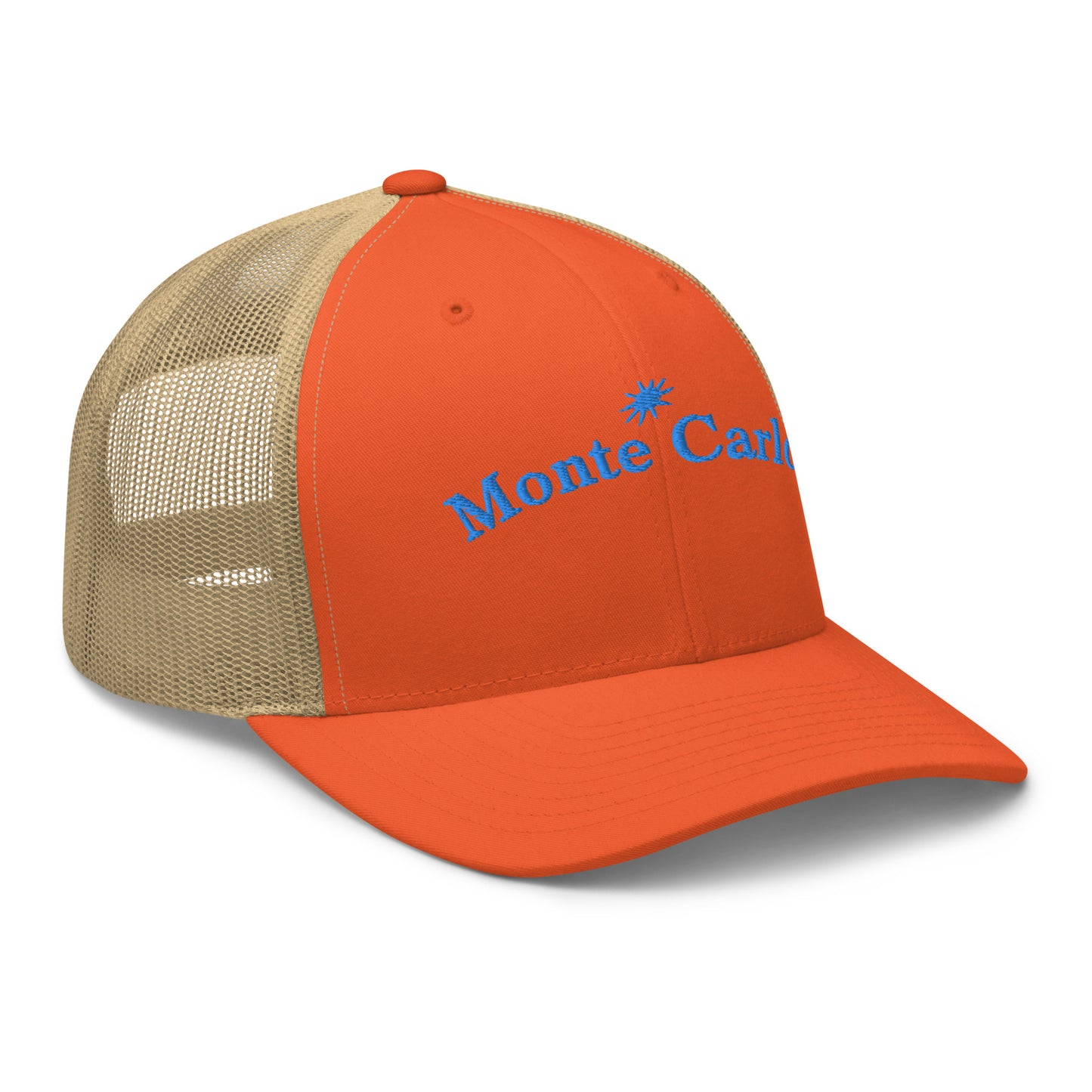 STARGAZE MONTE CARLO EMBROIDERED ORANGE CAP