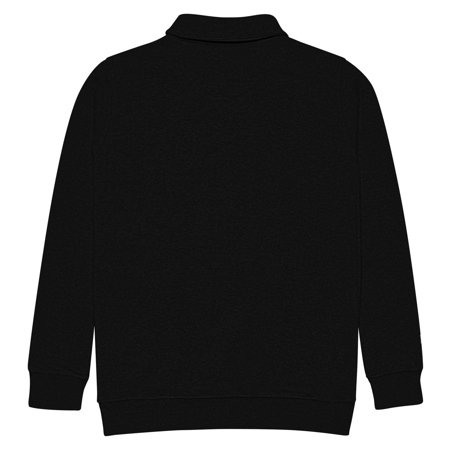 STARGAZE EMBROIDERED BLACK FLEECE QUARTER ZIP