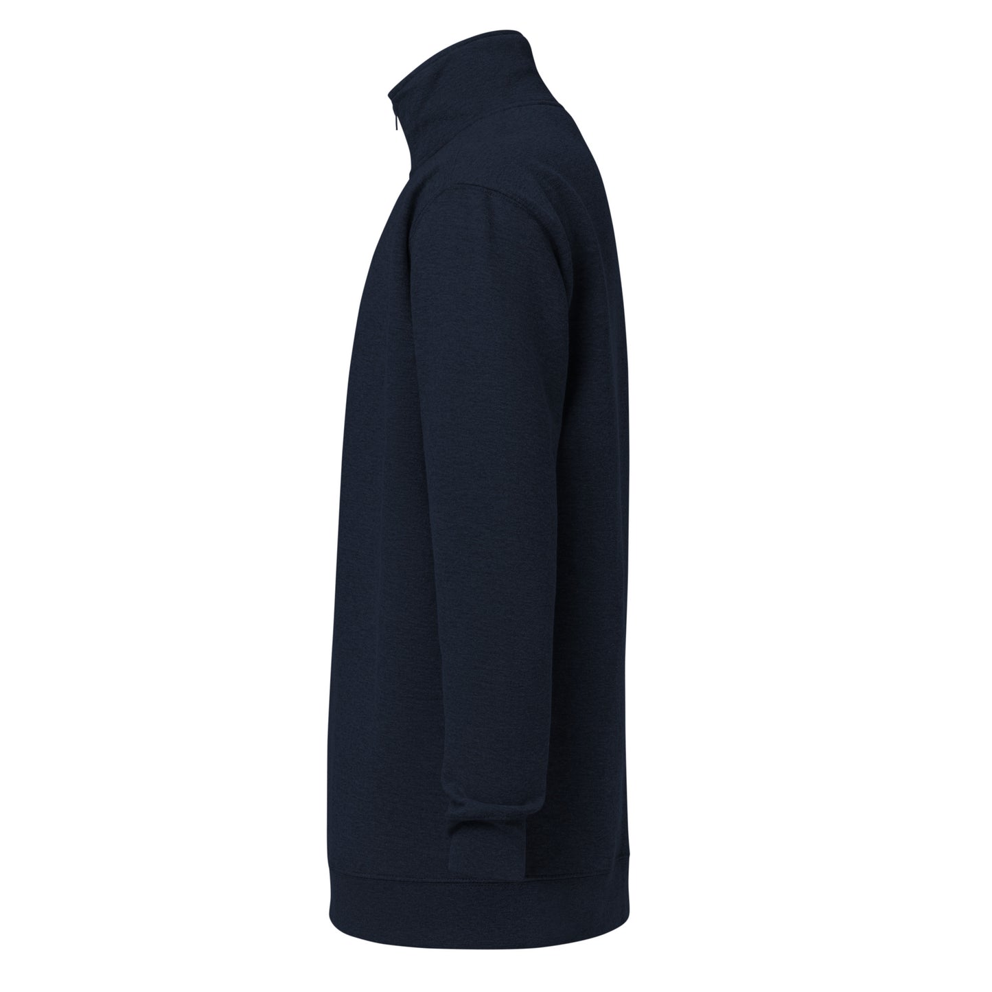 STARGAZE EMBROIDERED NAVY FLEECE QUARTER ZIP