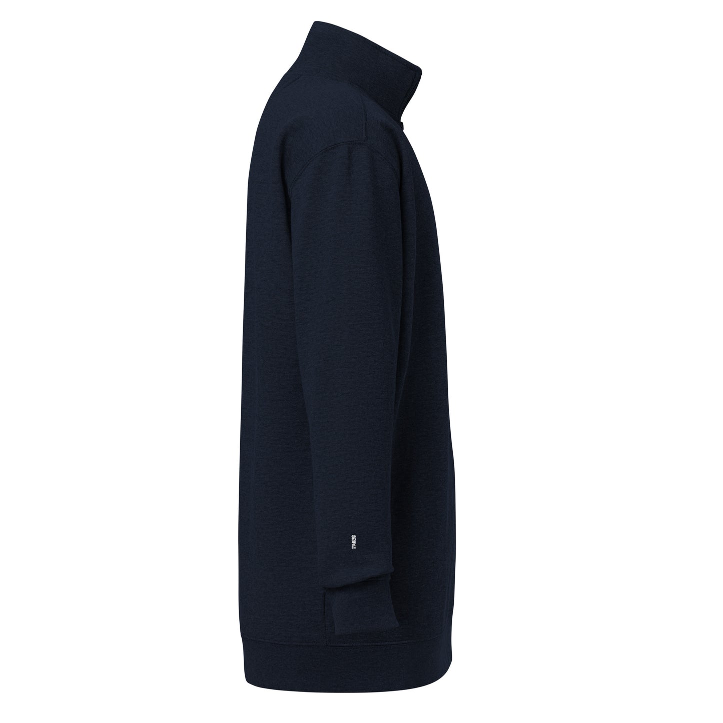 STARGAZE EMBROIDERED NAVY FLEECE QUARTER ZIP