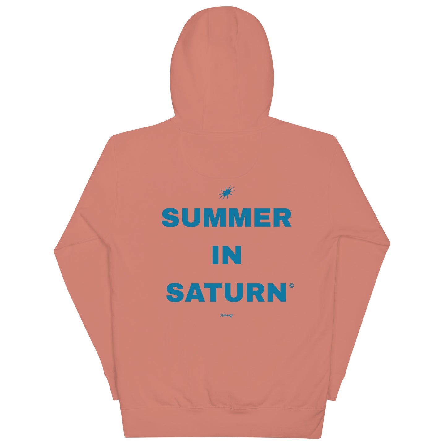 STARGAZE DUSTY ROSE SUMMER IN SATURN HOODIE