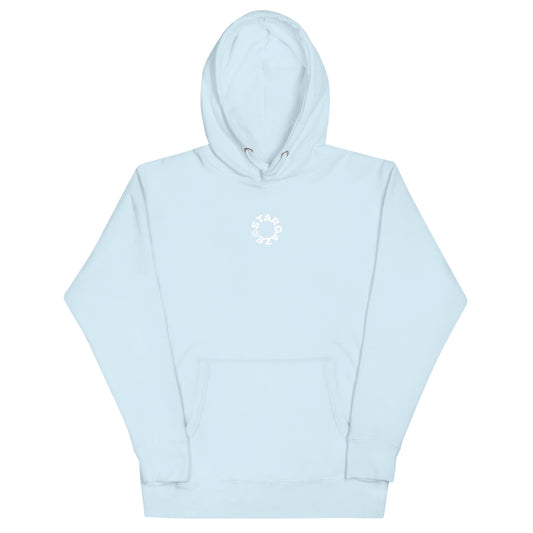 STARGAZE BABY BLUE SOLAR HOODIE