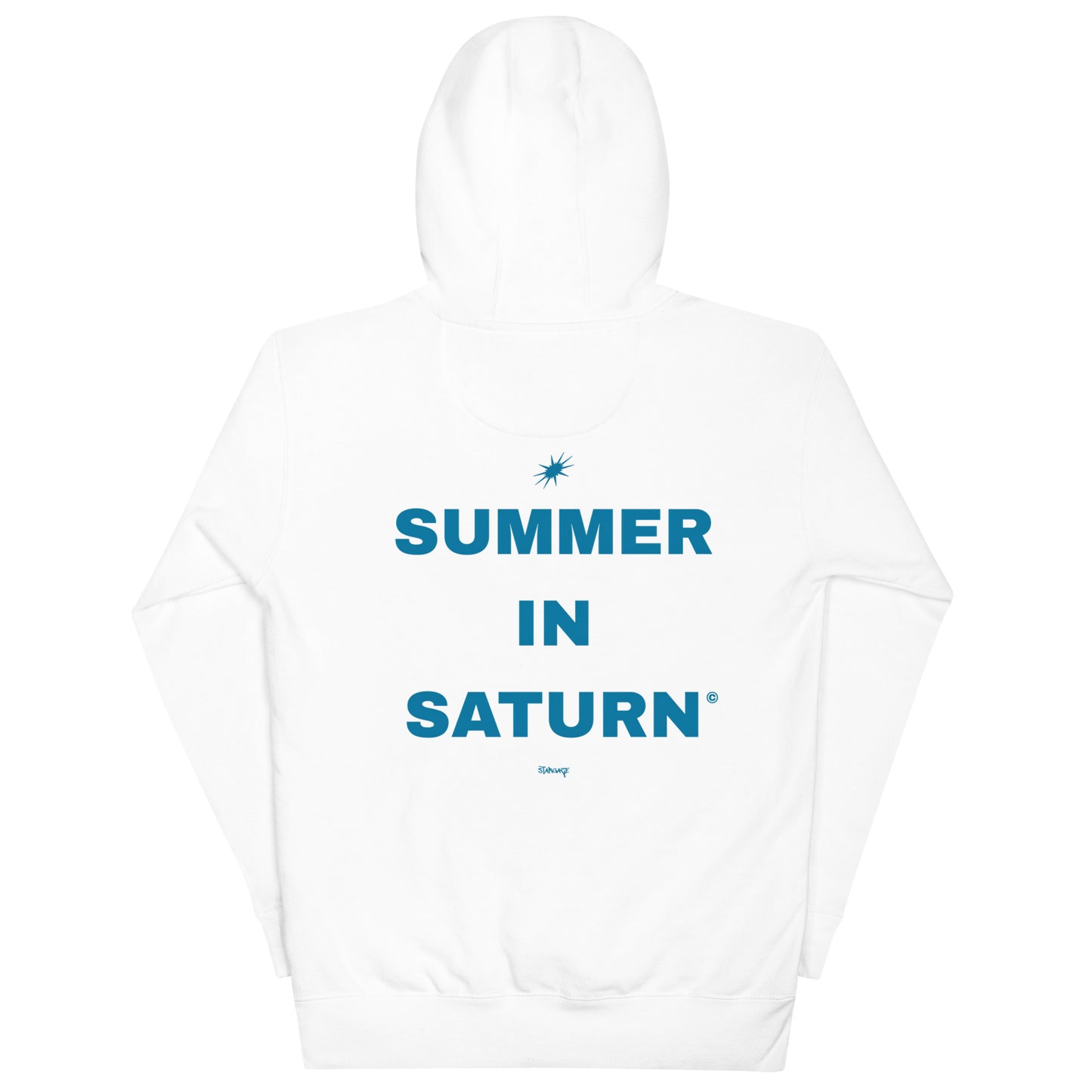 STARGAZE WHITE SUMMER IN SATURN HOODIE