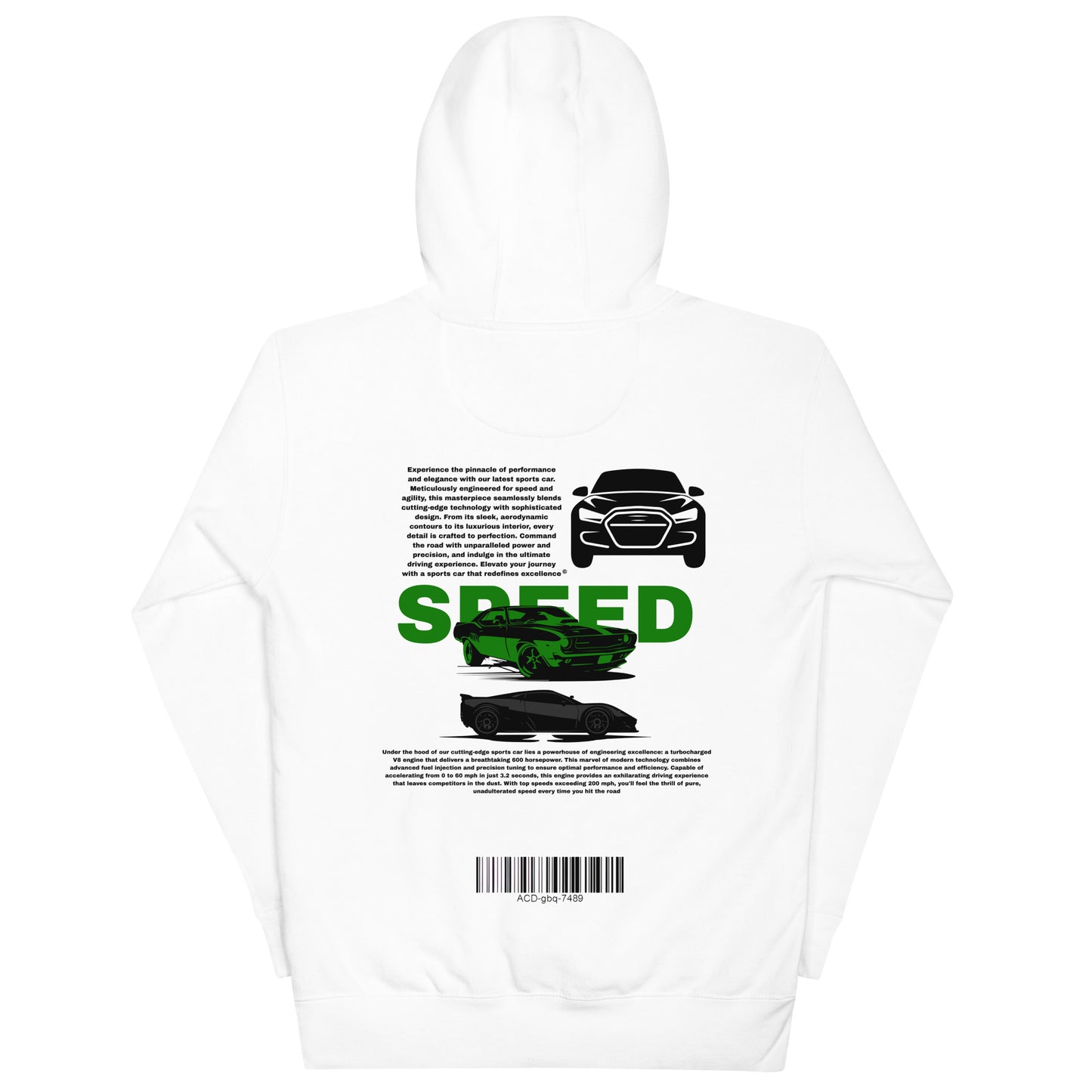 STARGAZE WHITE SPEED HOODIE